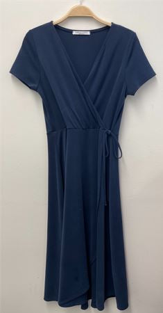 Kimberley Wrap Dress | Navy *Bestseller*