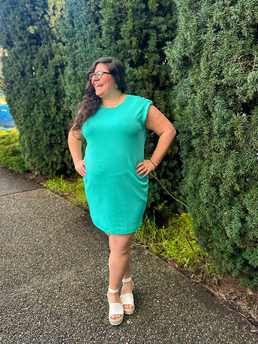 Retreat Dress | Emerald