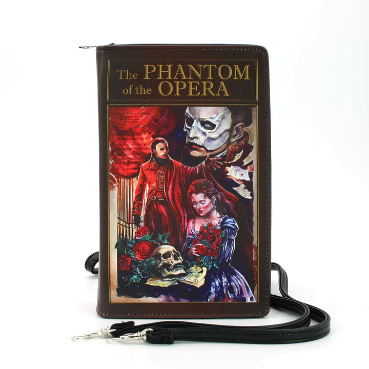Phantom of the Opera Book Clutch Bag in Vinyl