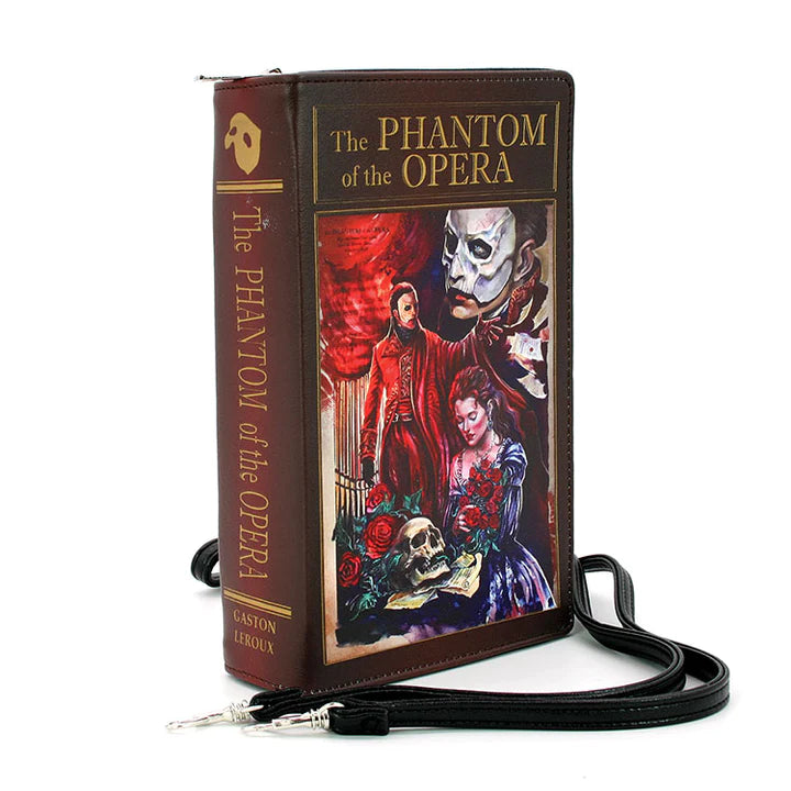 Phantom of the Opera Book Clutch Bag in Vinyl