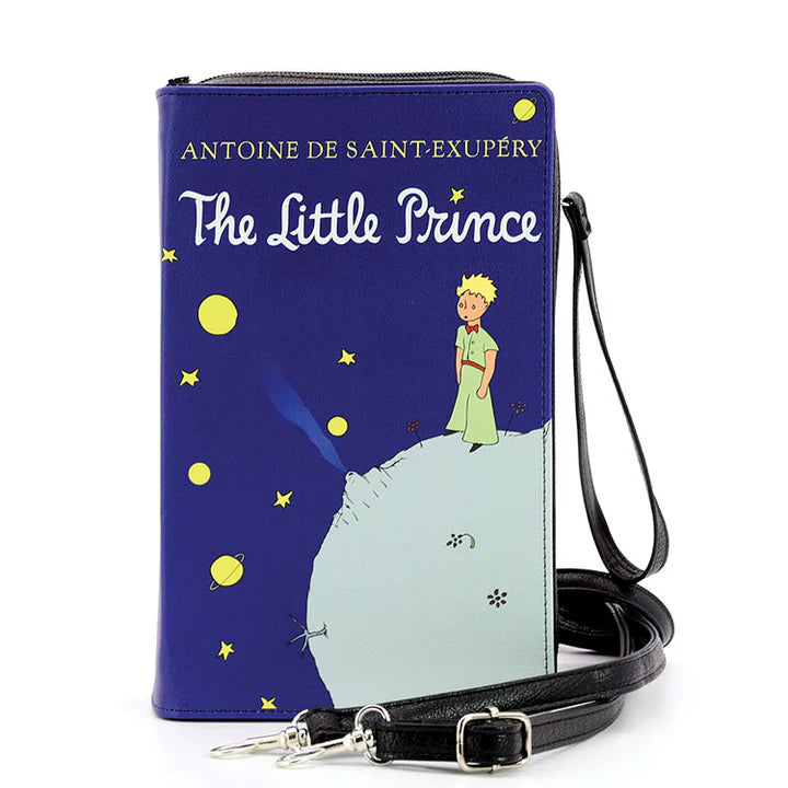 The Little Prince Book Clutch Bag in Vinyl