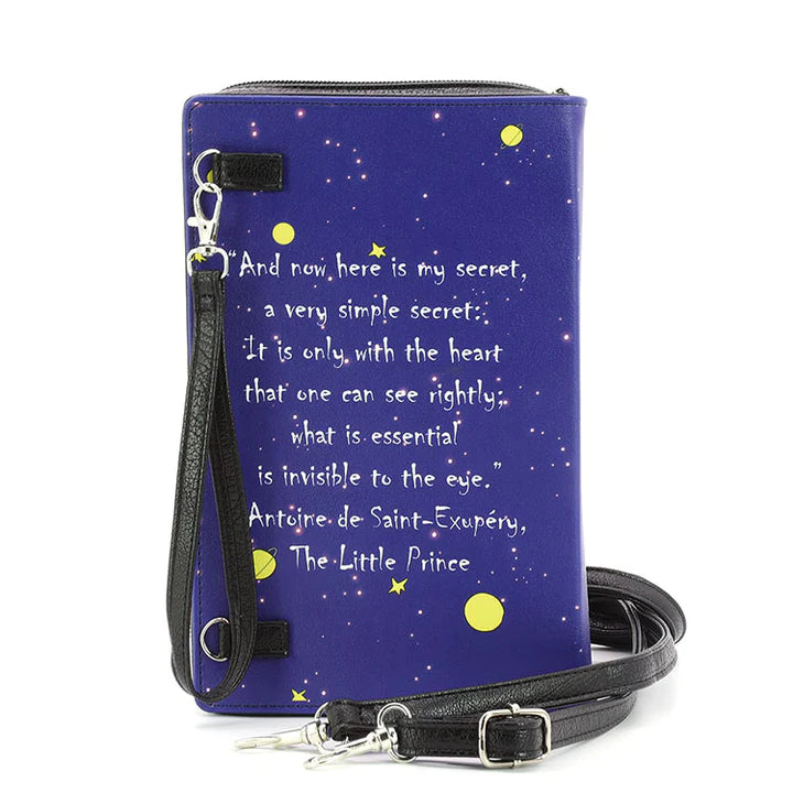 The Little Prince Book Clutch Bag in Vinyl