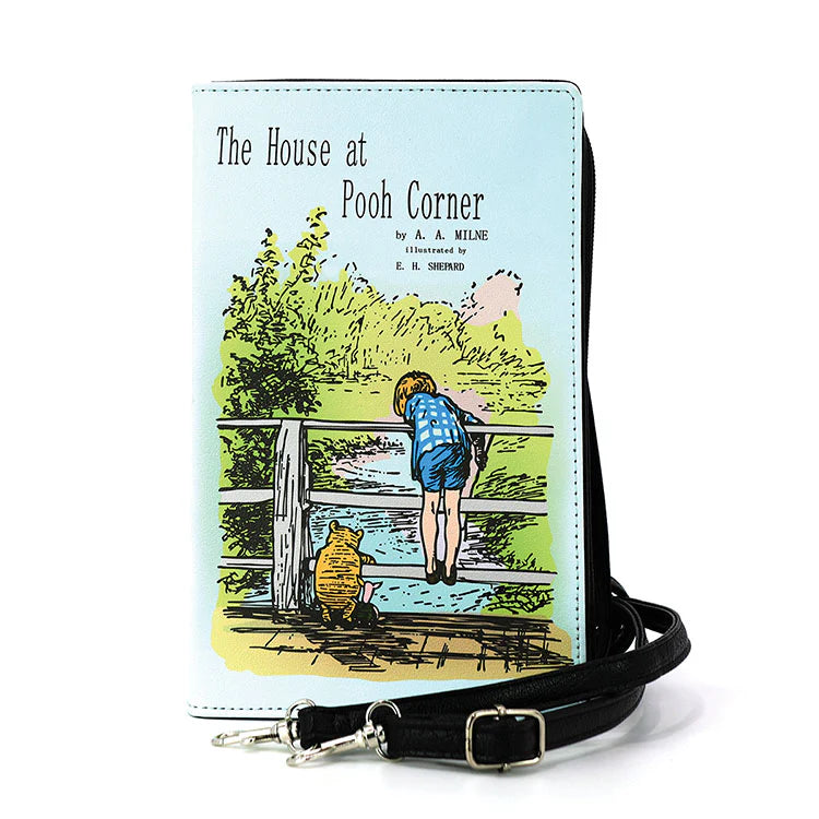 The House at Pooh Corner Book Clutch Bag in Vinyl