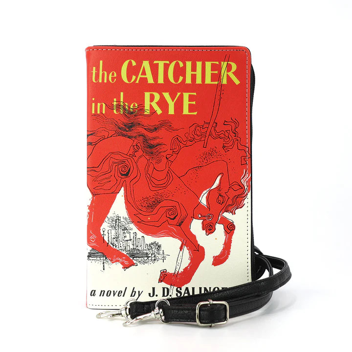 The Catcher in the Rye Book Clutch Bag in Vinyl