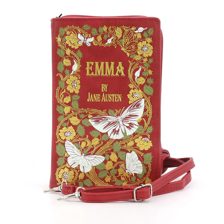 Emma Book Clutch Bag in Vinyl