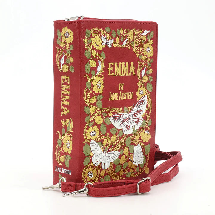 Emma Book Clutch Bag in Vinyl