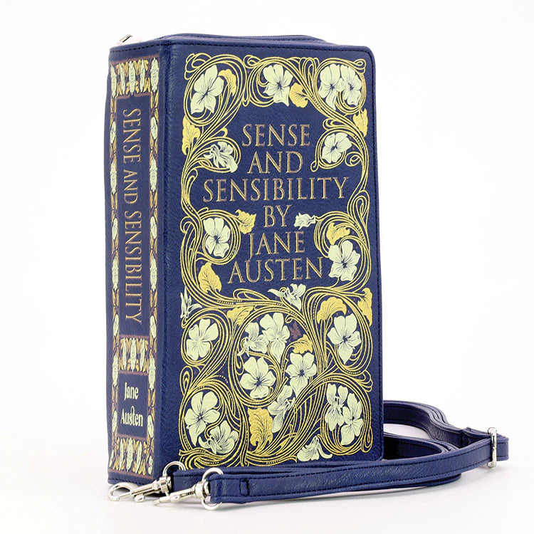 Sense and Sensibility Book Clutch Bag in Vinyl