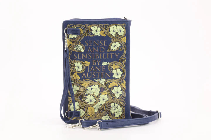 Sense and Sensibility Book Clutch Bag in Vinyl