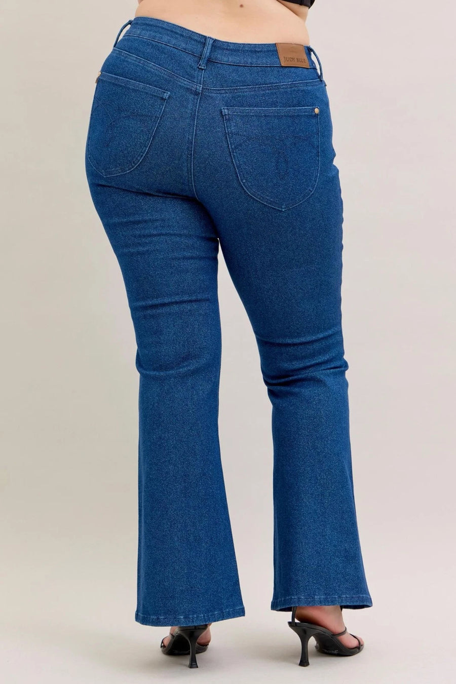 Jules | High Waist Sparkle Flare (Judy Blue Style 881059)