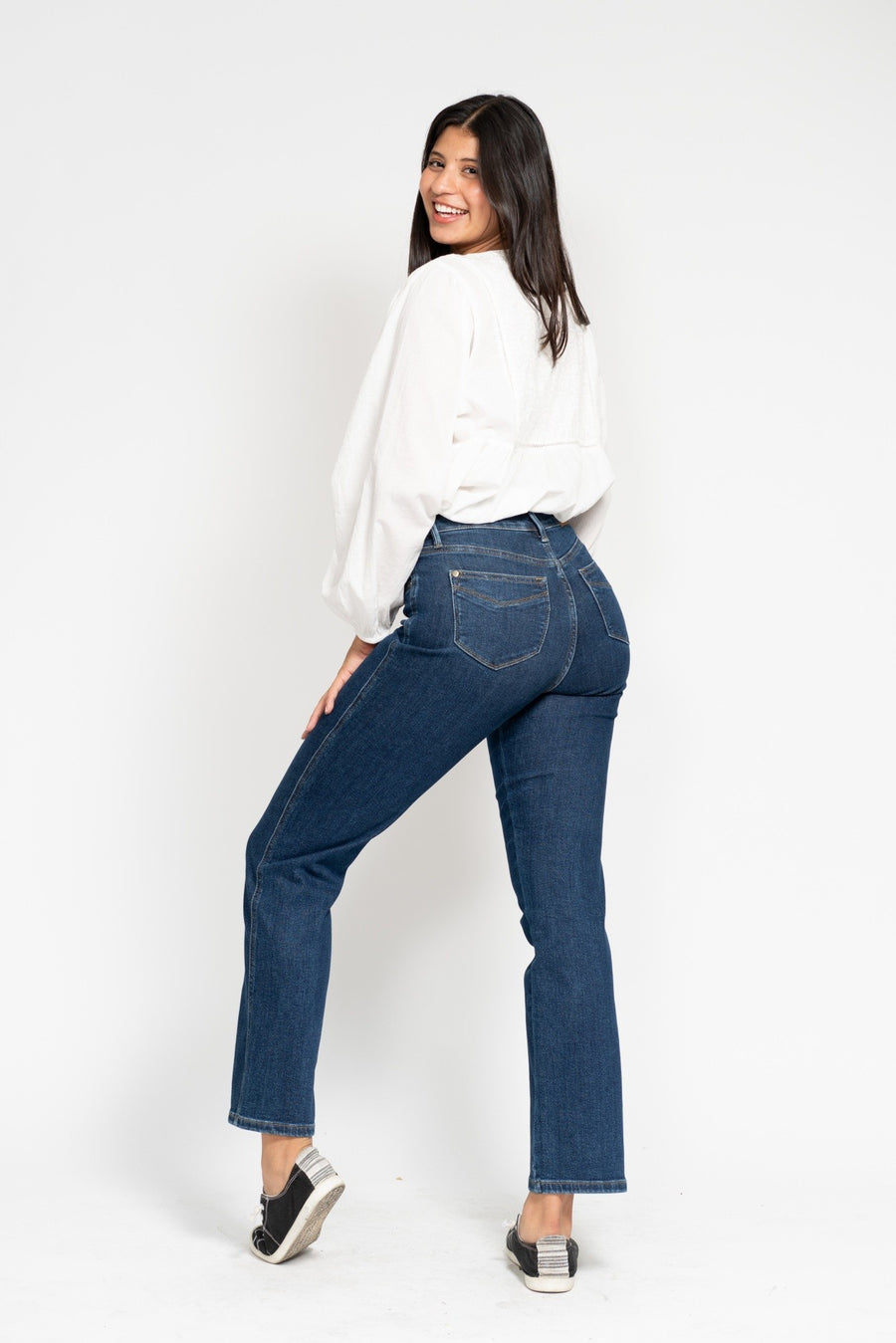 Allie | High Waist Tummy Control Classic Straight Leg (Judy Blue Style 88575)