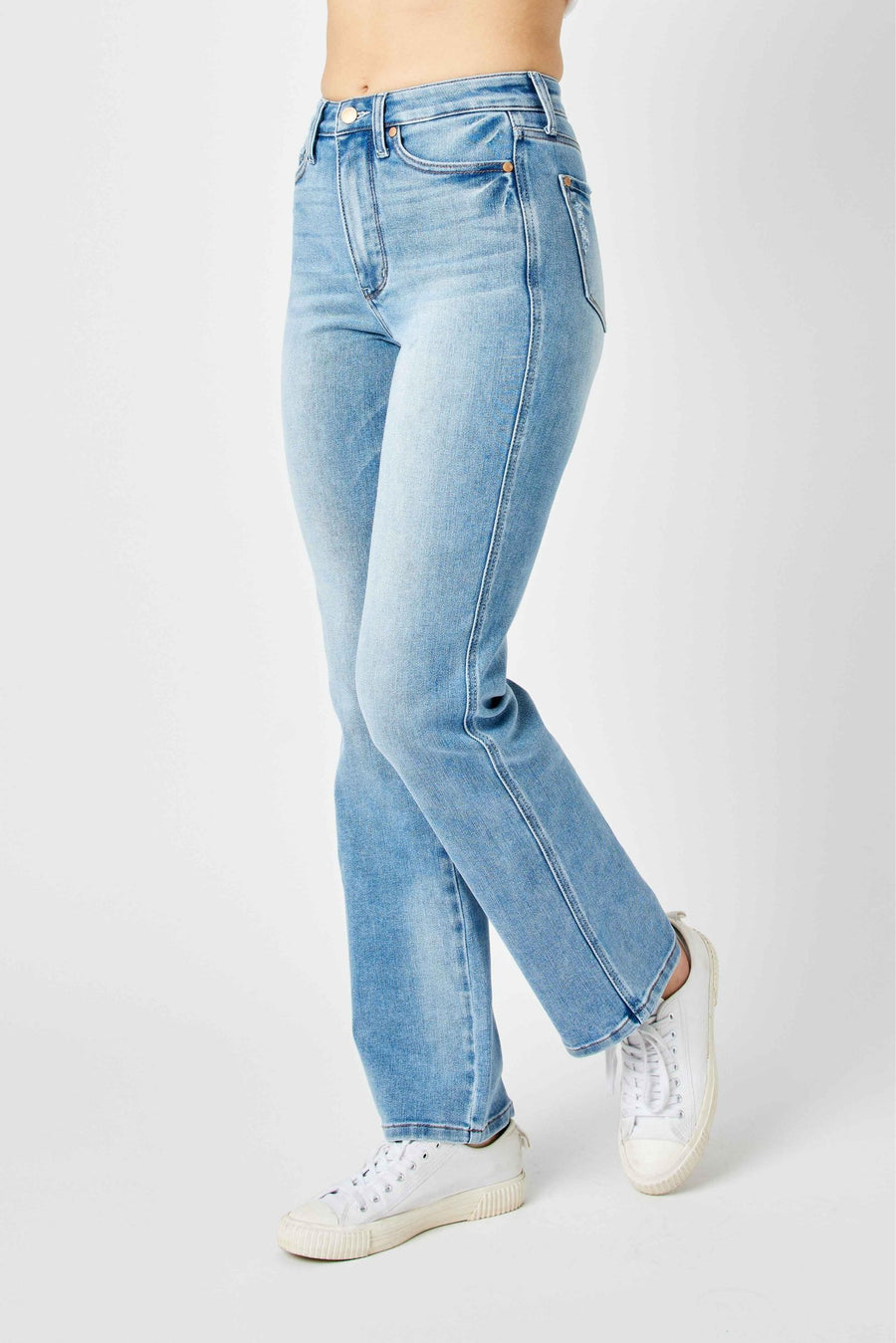 Maxine | High Waist Tummy Control Straight Leg (Judy Blue Style 88794)