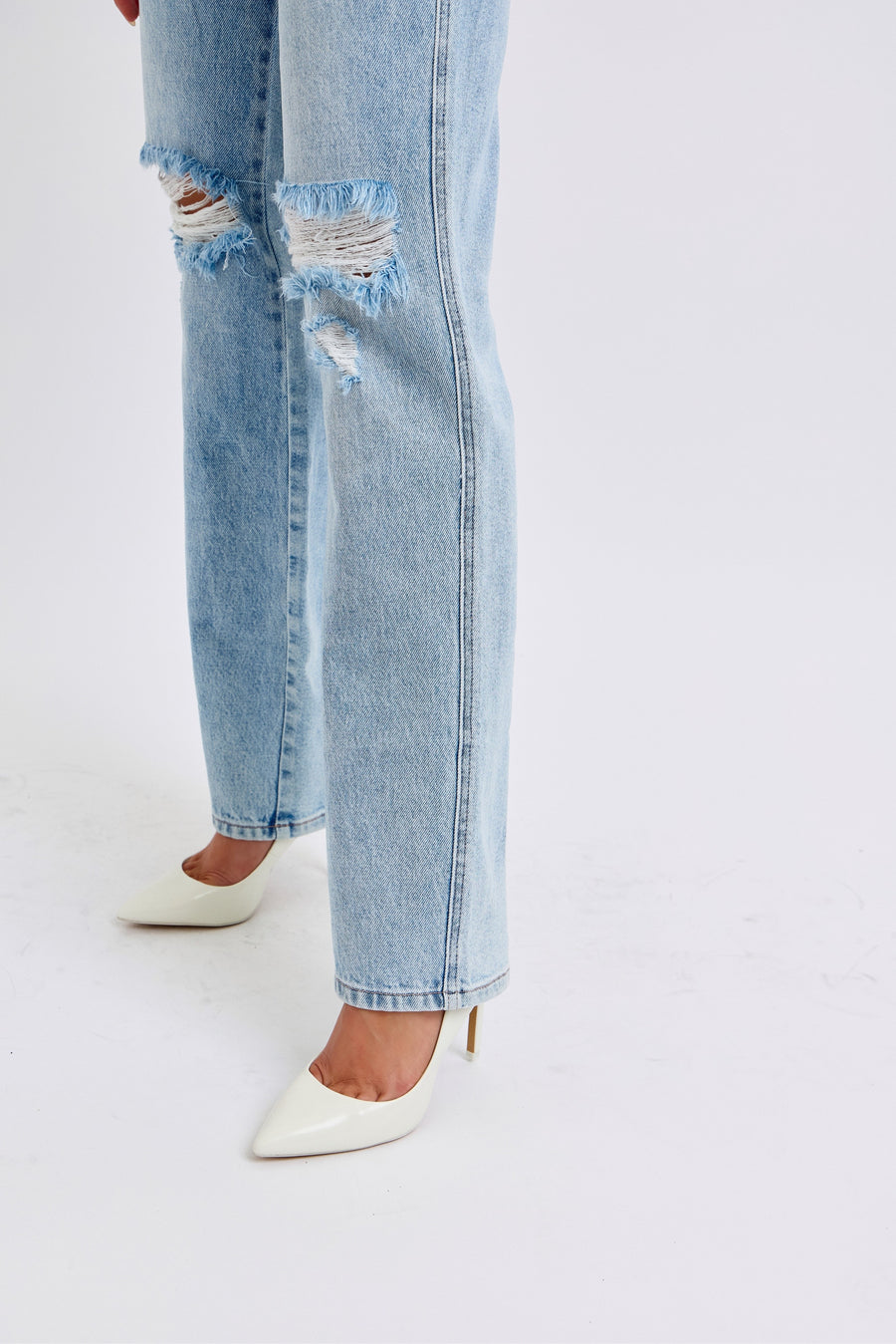 Winona | High Waist Rigid Magic 90's Destroy Straight (Judy Blue Style 88884)