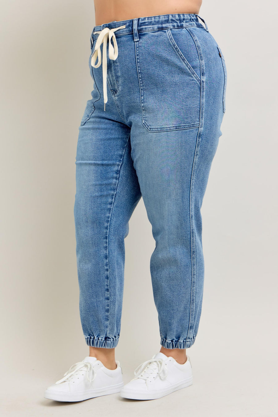 Jenna | High Waist Denim Jogger (Judy Blue Style 88948)