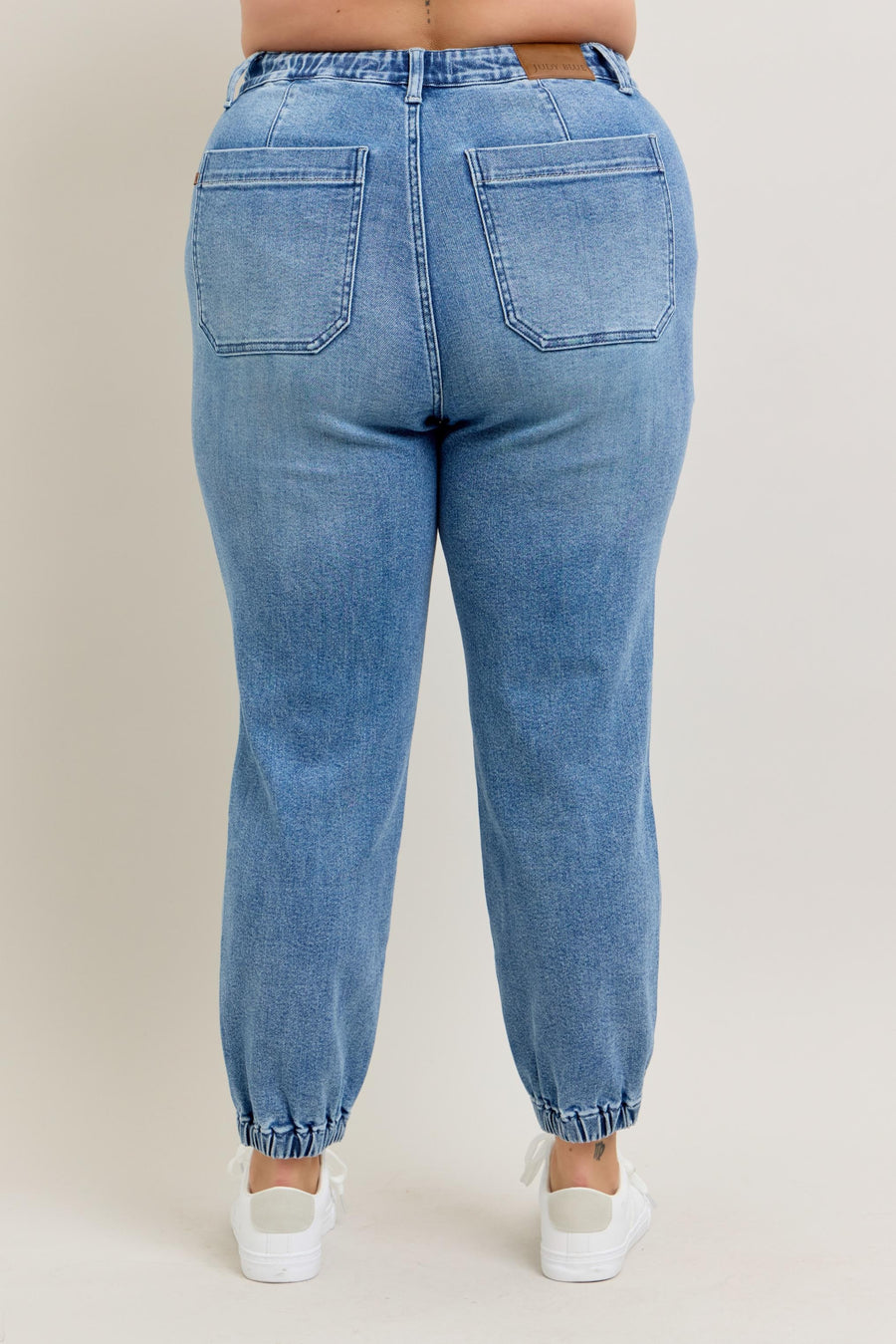 Jenna | High Waist Denim Jogger (Judy Blue Style 88948)