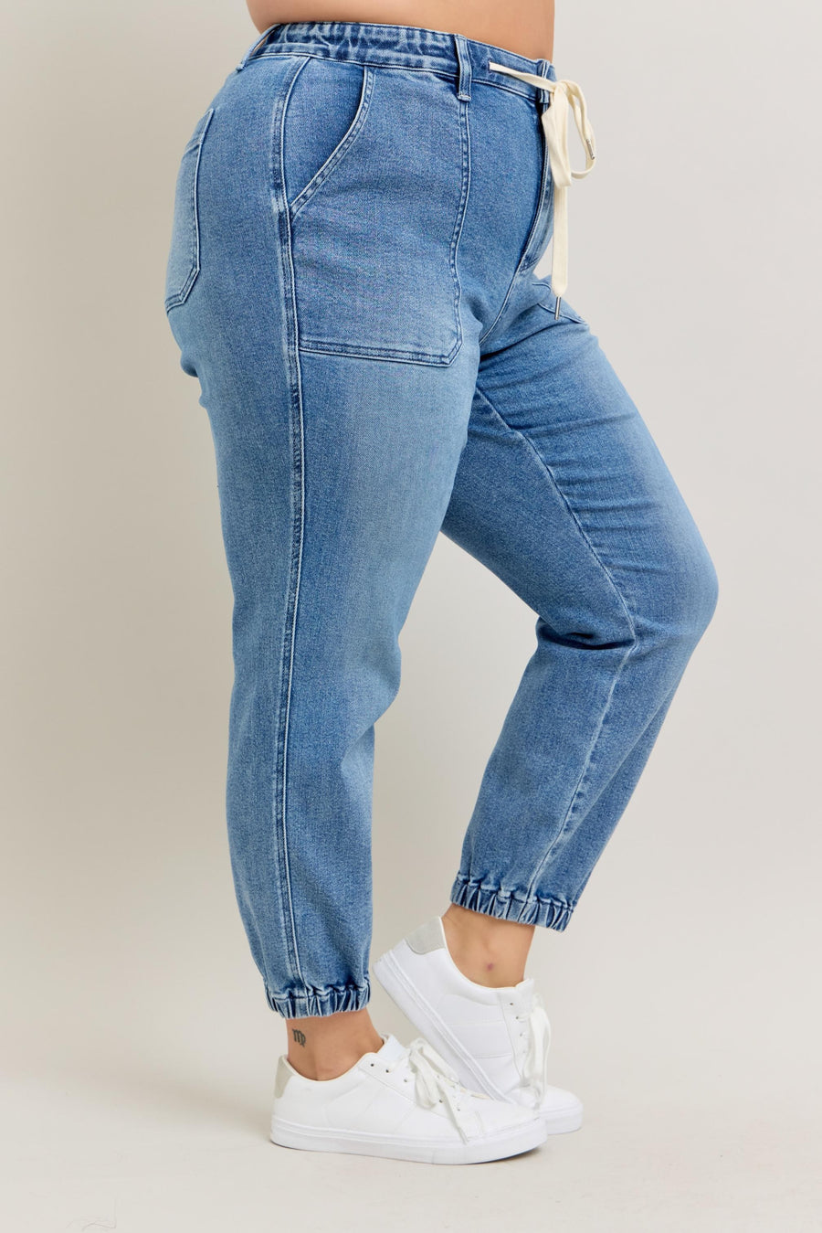 Jenna | High Waist Denim Jogger (Judy Blue Style 88948)