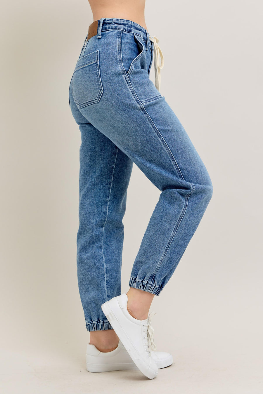 Jenna | High Waist Denim Jogger (Judy Blue Style 88948)