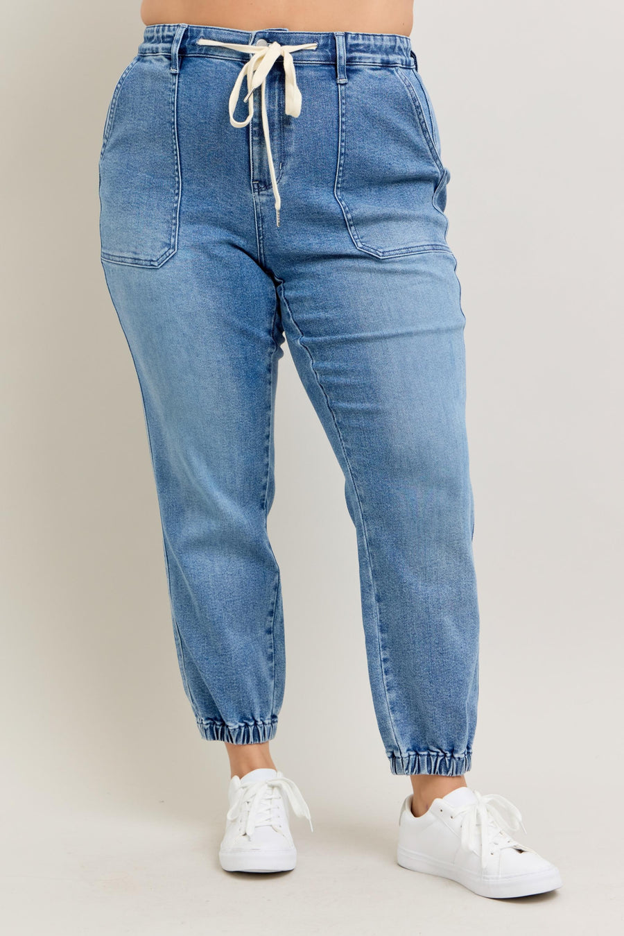 Jenna | High Waist Denim Jogger (Judy Blue Style 88948)