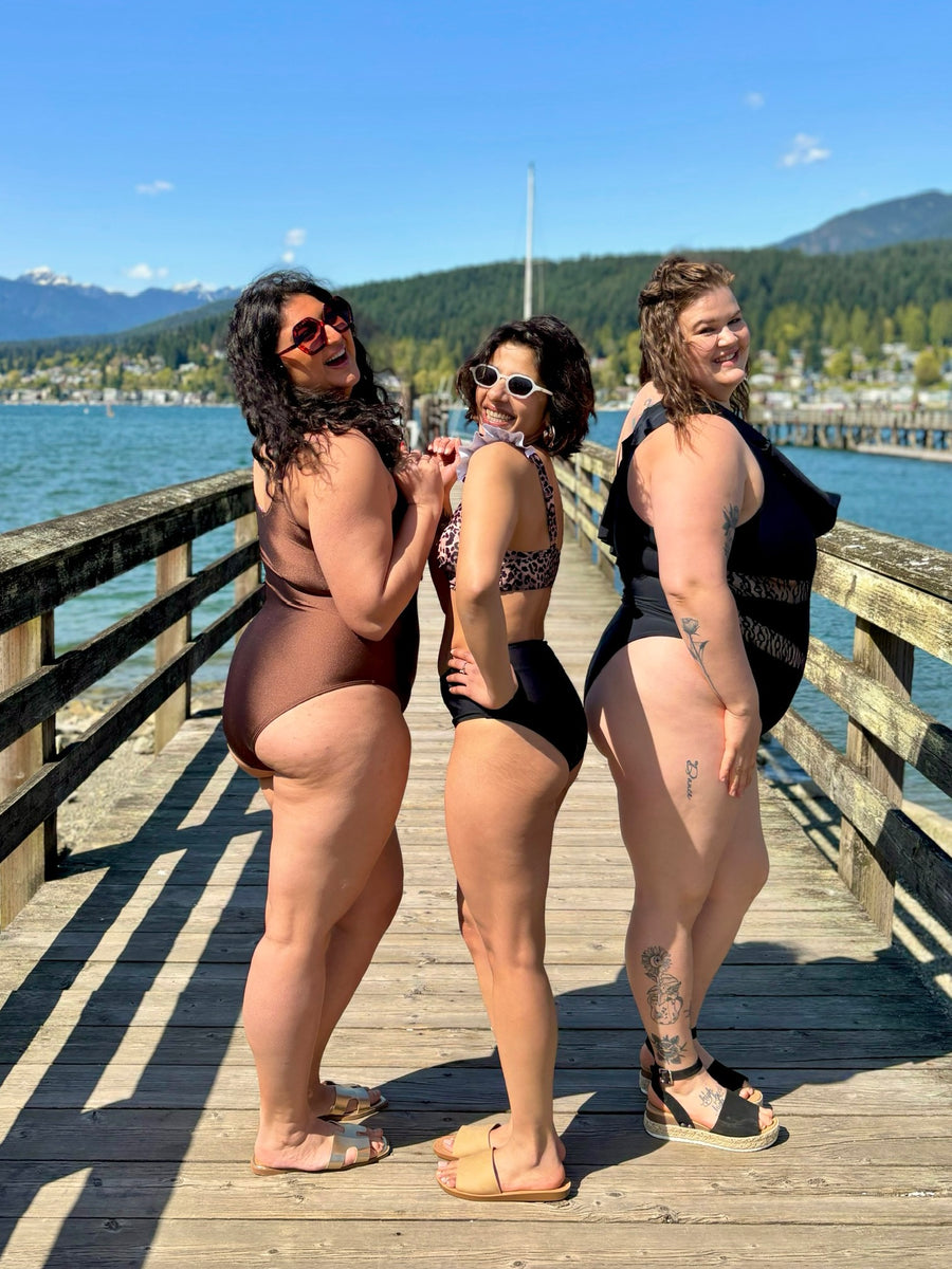Coastal Couture | One Piece Swimsuit | Chocolate