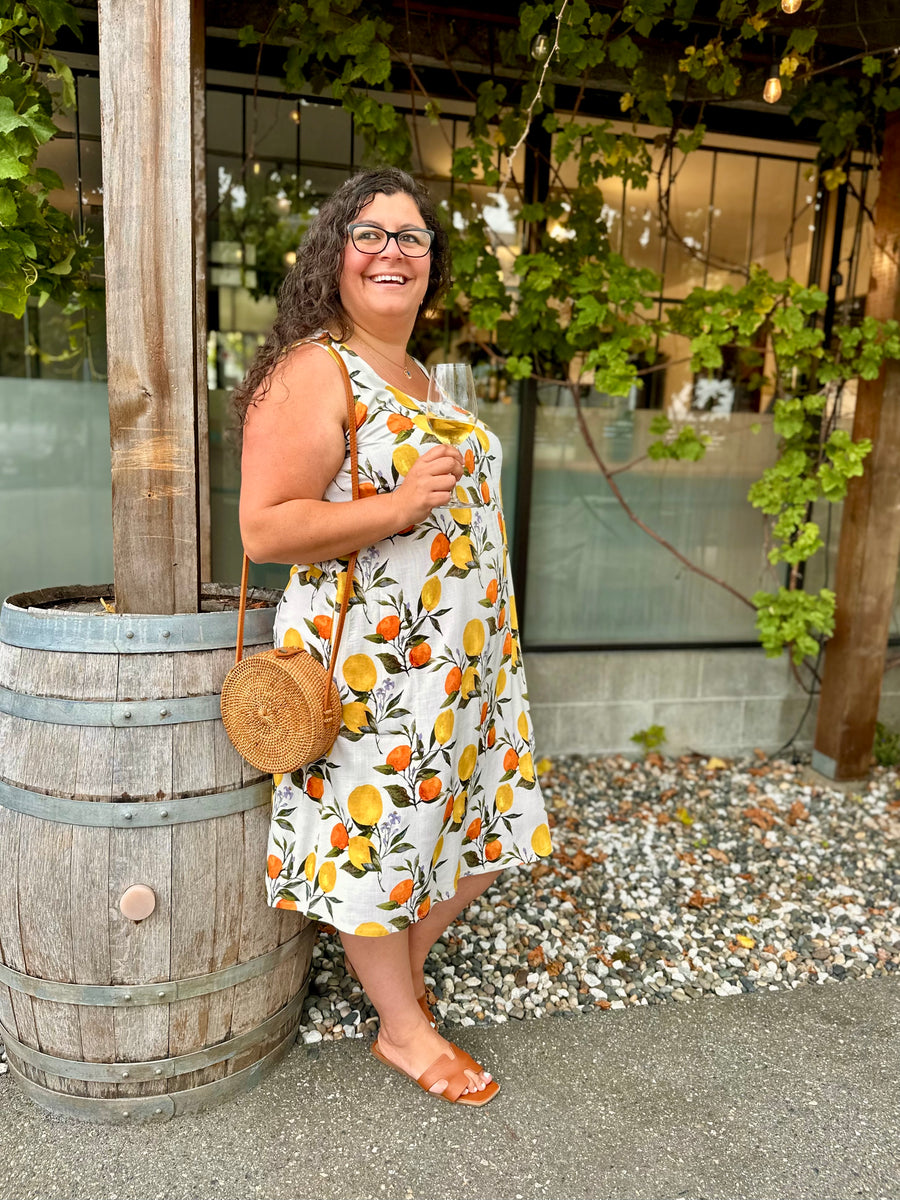 Velma Bamboo Linen Dress | Lemonade
