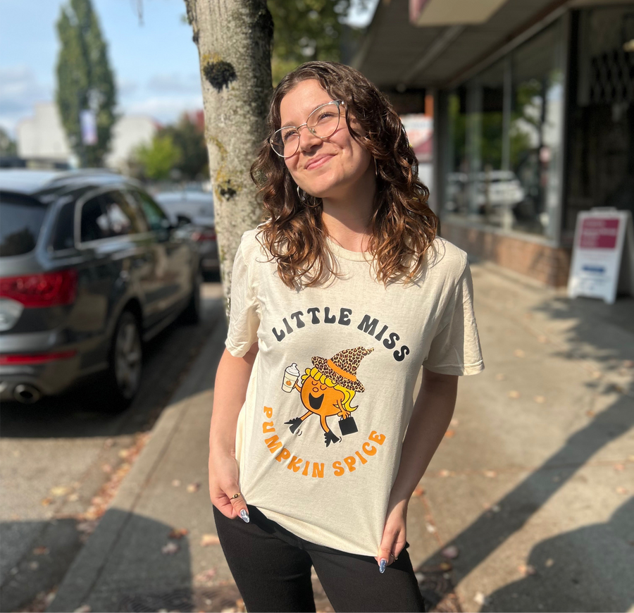 Little Miss Pumpkin Spice | Tee (Infant Sizes up to Adult 5X)