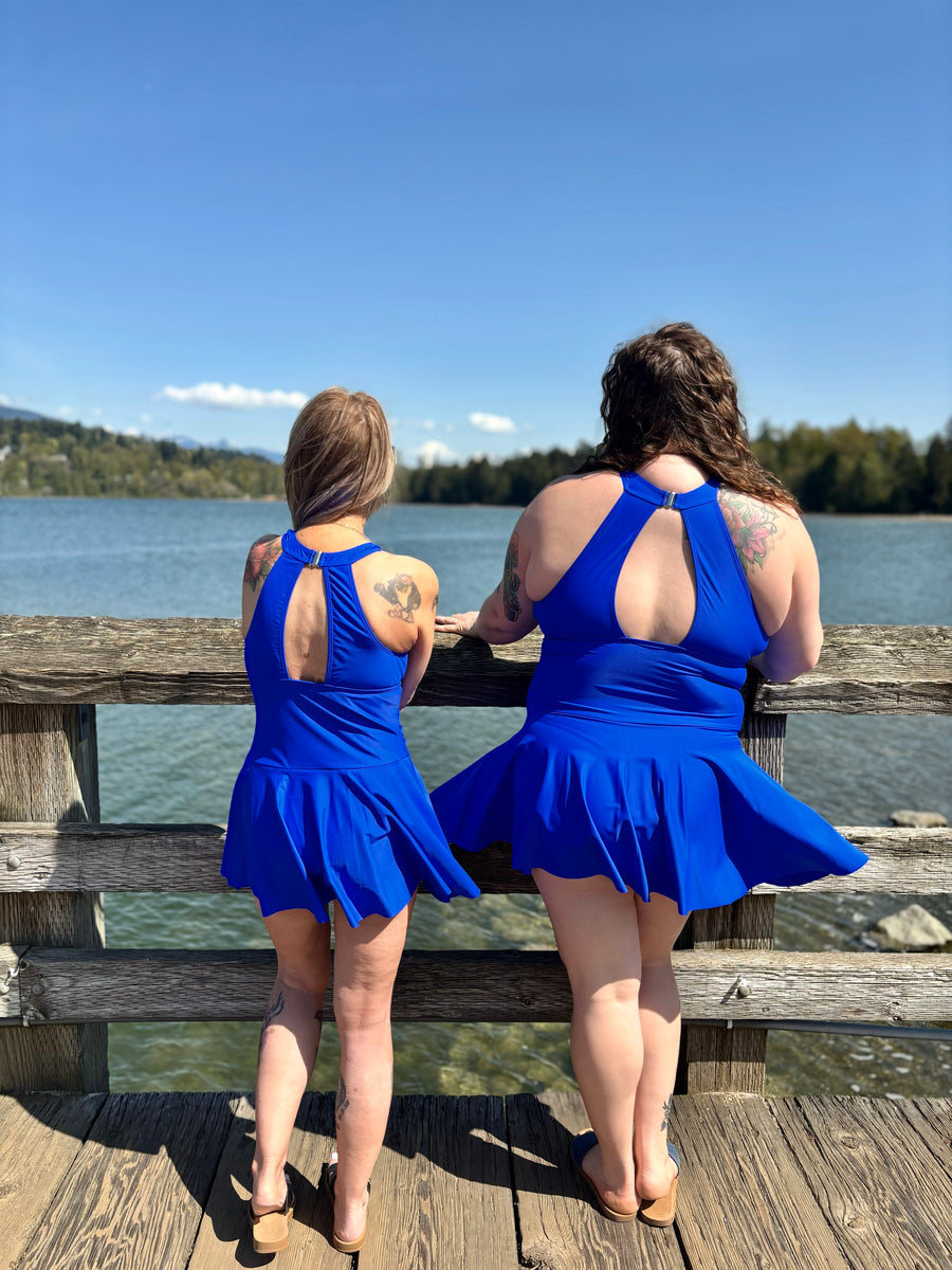 Chasing Sunshine | Swimsuit Dress | Royal Blue