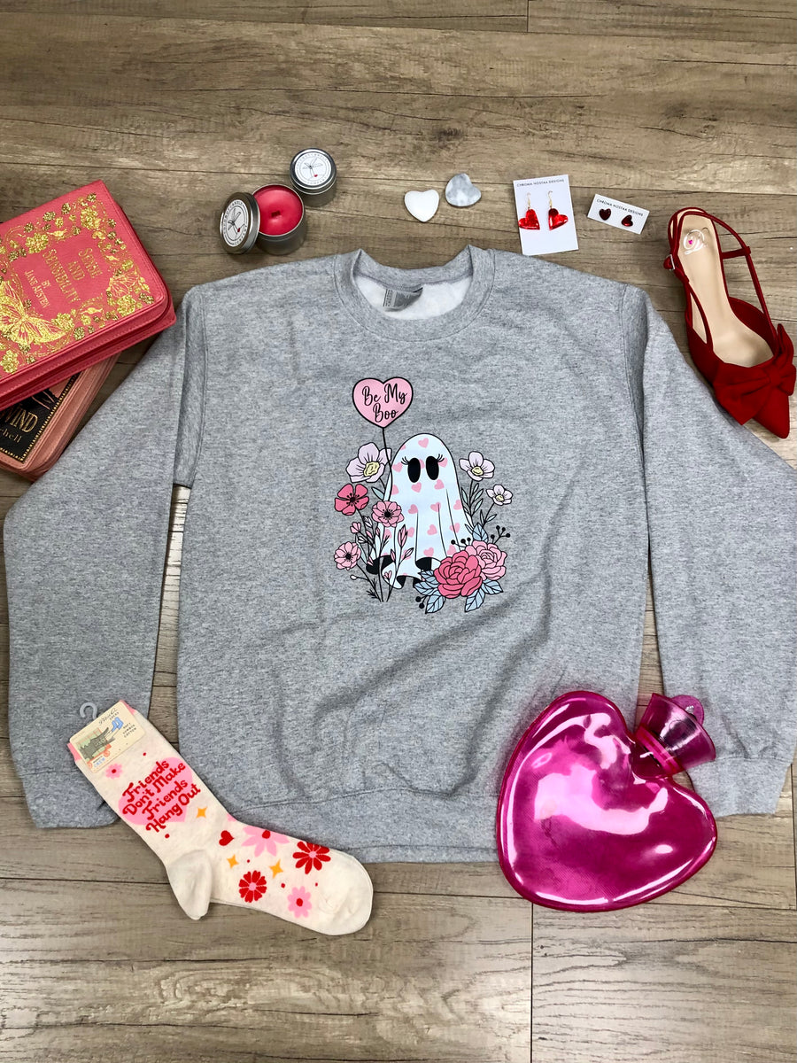 Be My Boo | Crewneck Sweatshirt (Toddler 2T to Adult 5X)