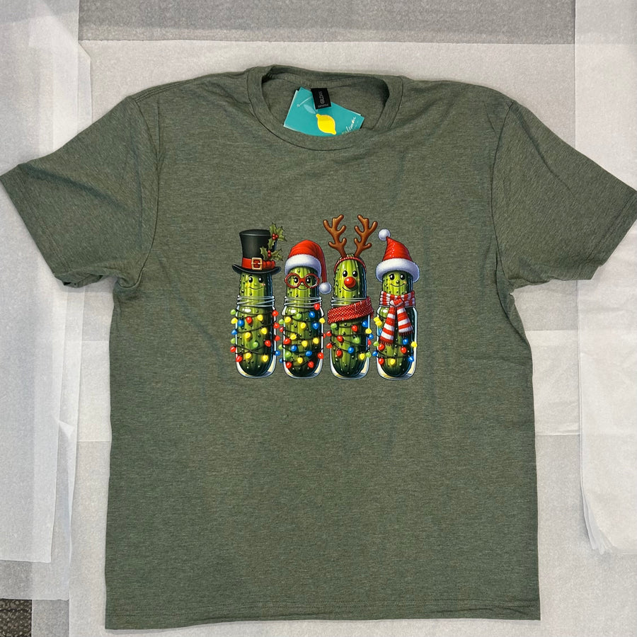 Festive Pickles | Graphic Tee (Youth + Adult Sizes)