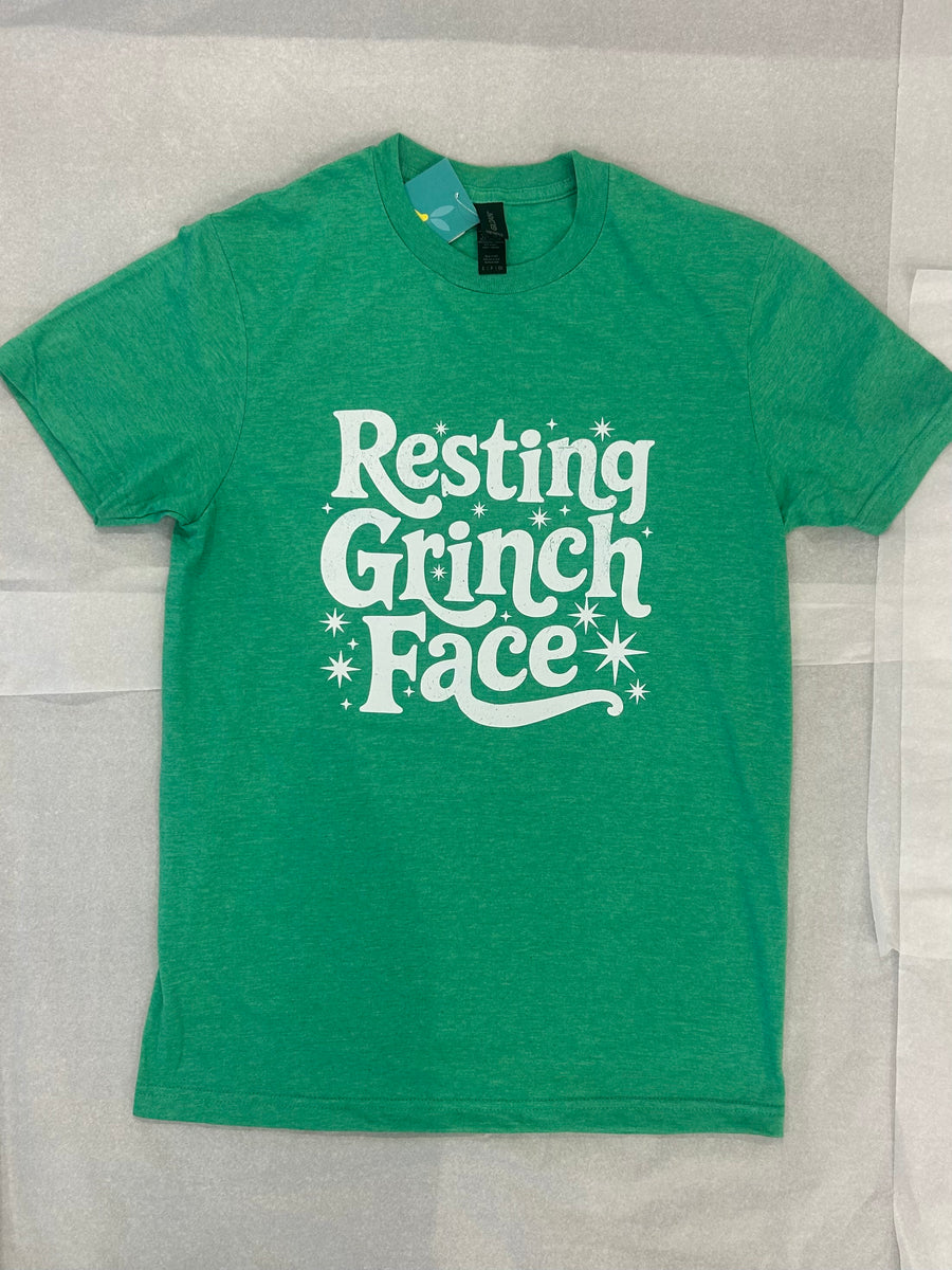 Resting Grinch Face | Graphic Tee