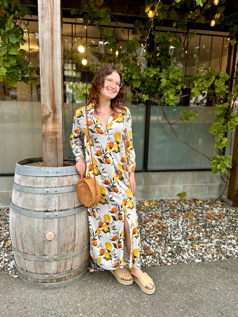 Jennifer Bamboo Linen Dress | Lemonade