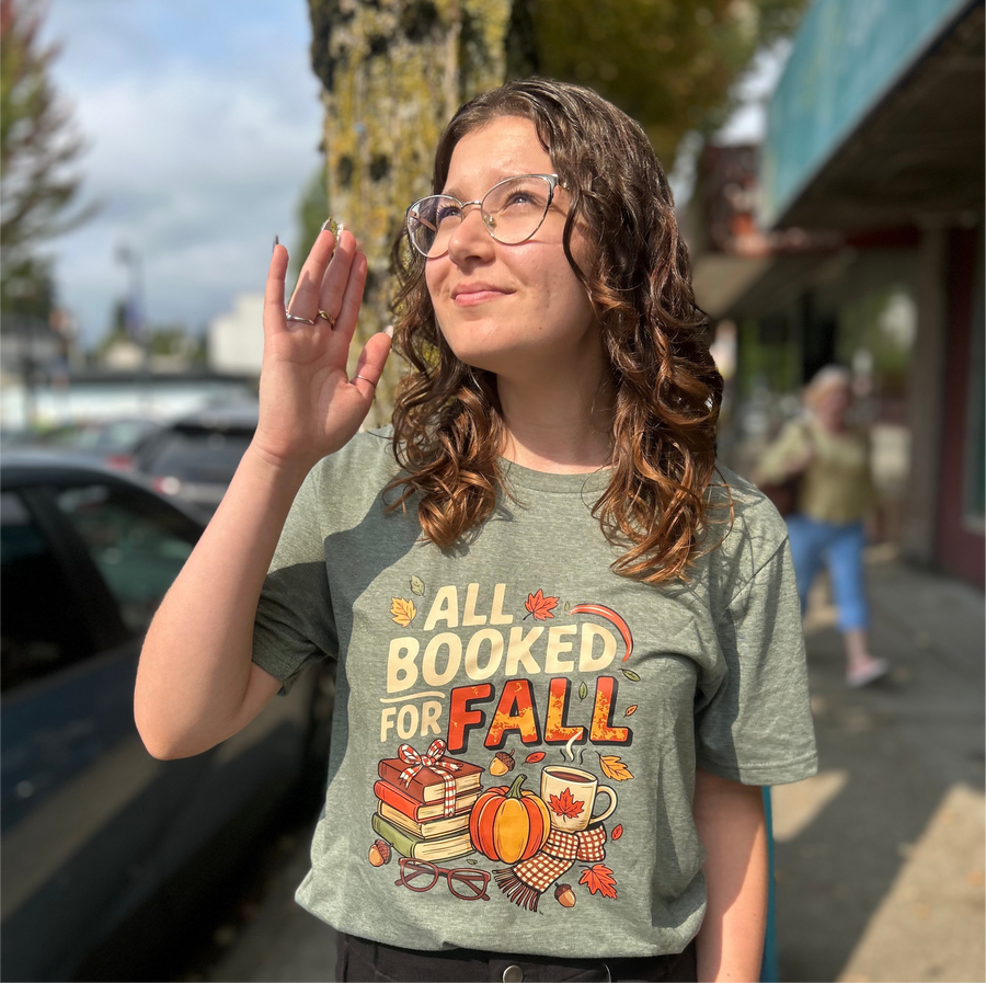 All Booked For Fall | Graphic Tee
