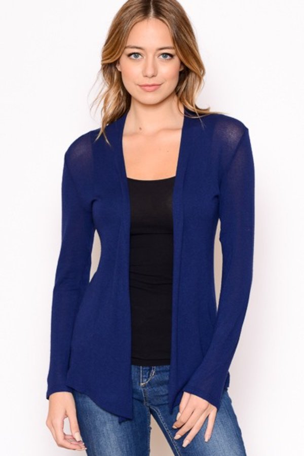 Pacific Breeze Light Cardigan Navy *ONLY SMAL LEFT* *FINAL SALE*