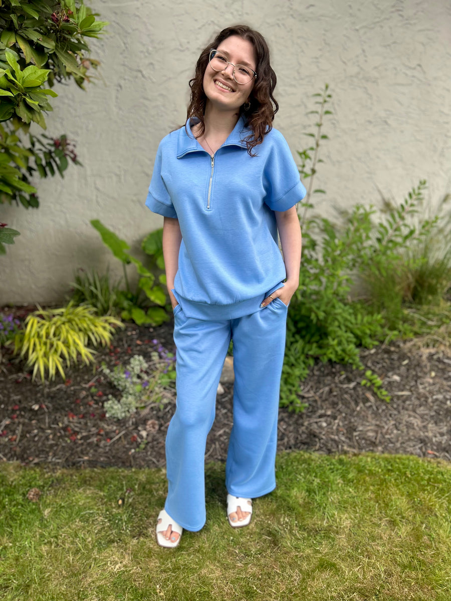Catalina 2-Piece Set | Ocean Blue