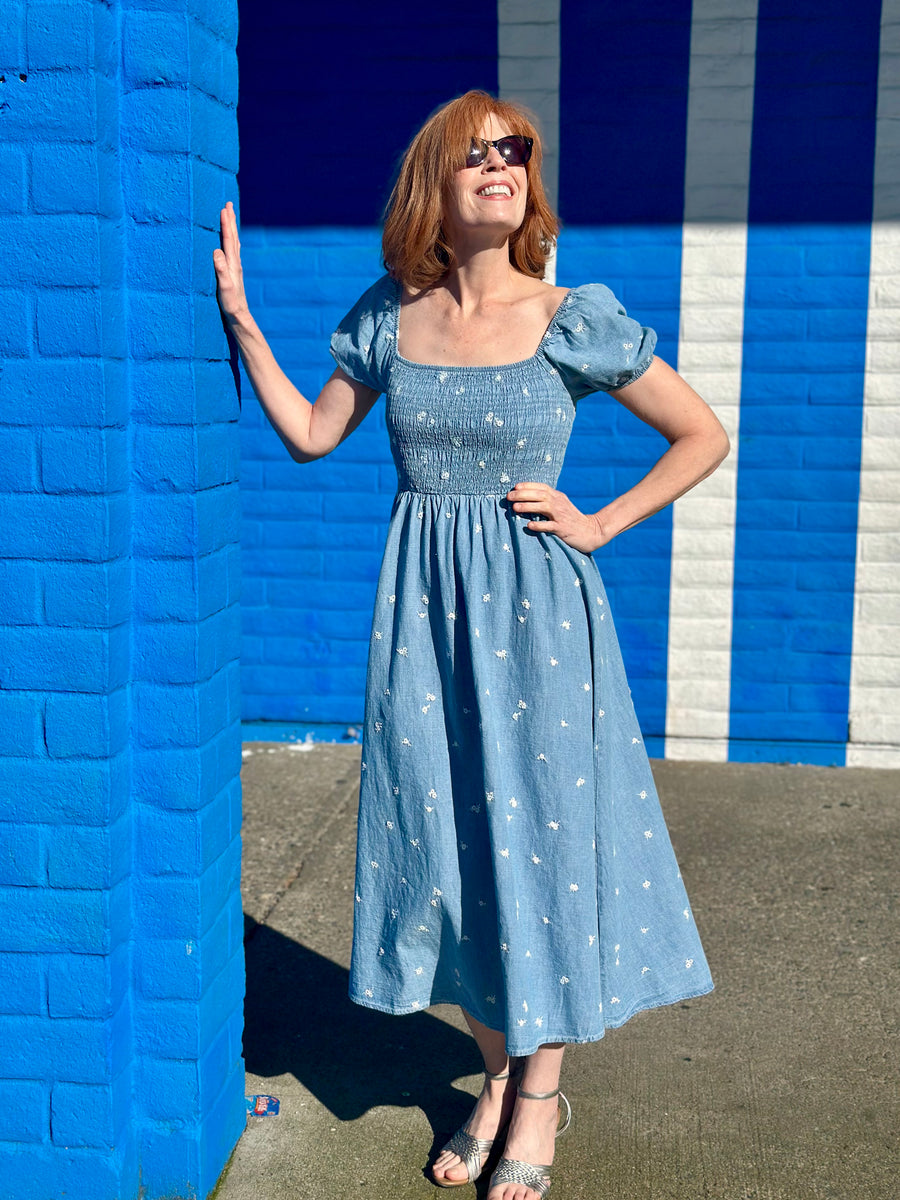 Midi Dress Daisy Broderie Dress Andreeva Butter Daisy Knit Dress With Handmade Embroidery Cult Mia Midi Dress Daisy Broderie Dress Andreeva Butter Daisy Knit Dress With Handmade Embroidery Cult Mia