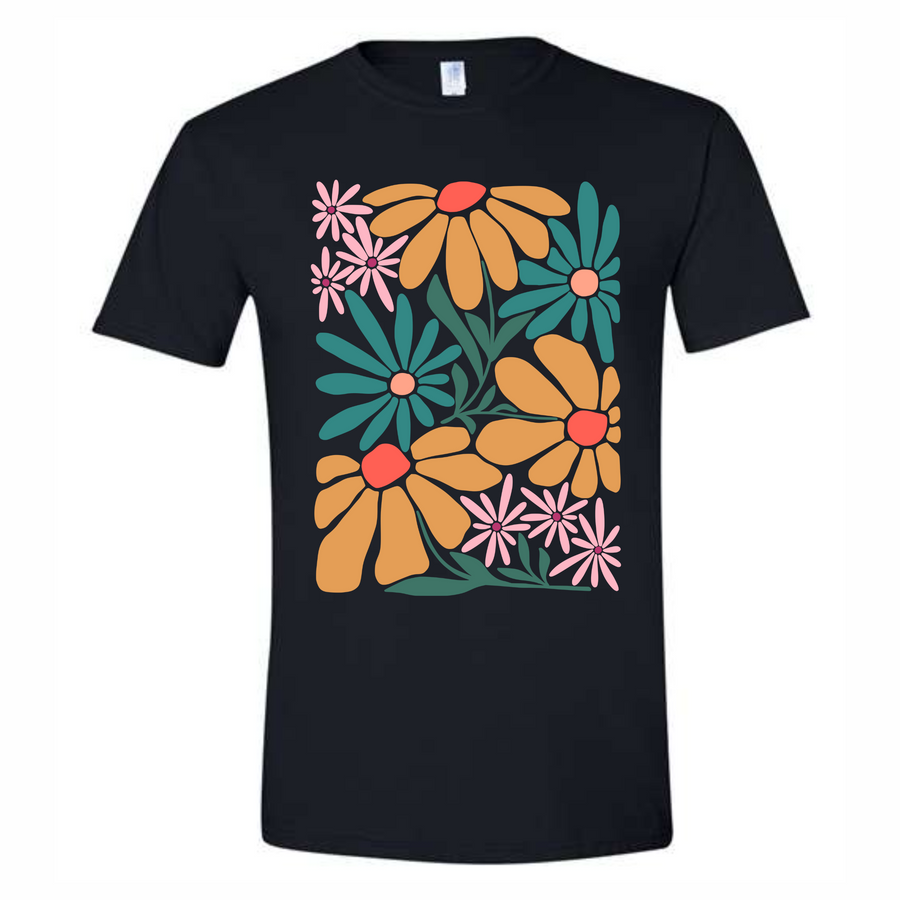 Abstract Blooms | Tee