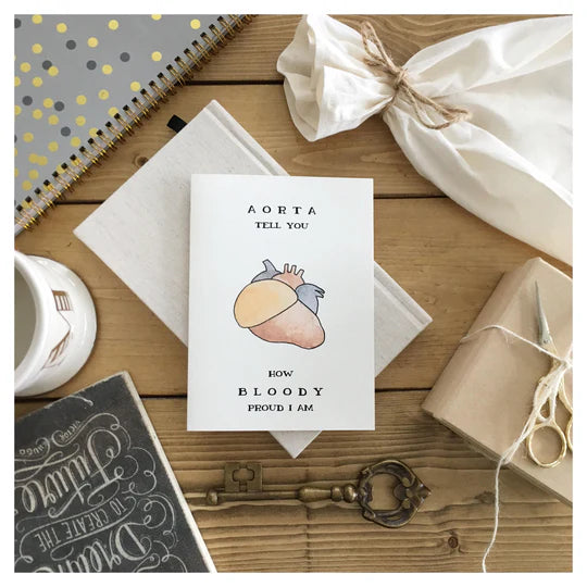 Aorta Tell You How Proud I Am | Card