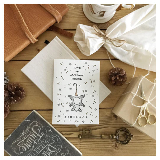 Have An Awesome Possum Birthday | Card