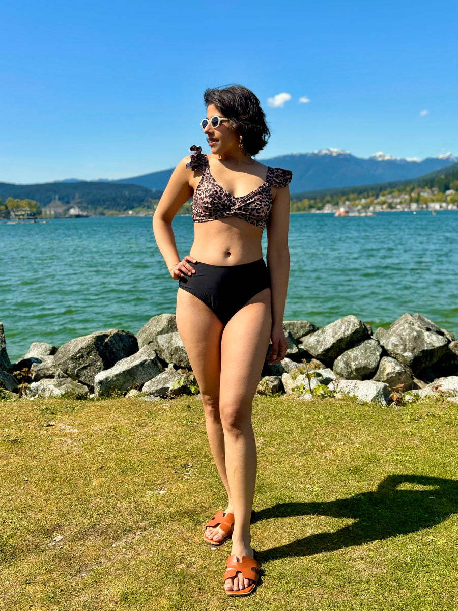 Capri Chic | 2 Piece Swim Set | Animal Print