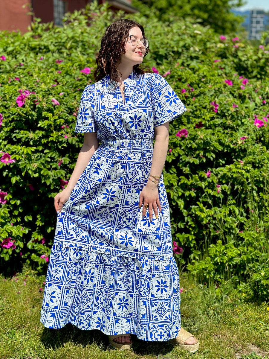 Athena | Poplin Maxi Dress