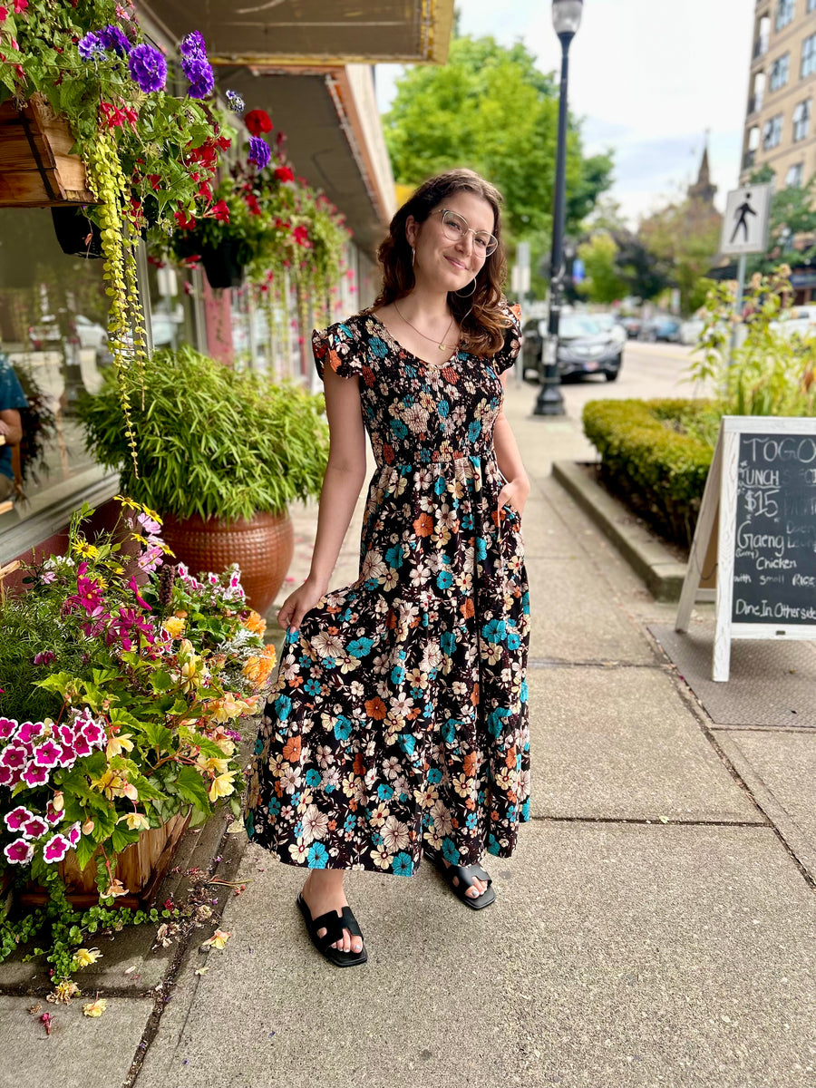 Serina Dress | Ditsy Flora