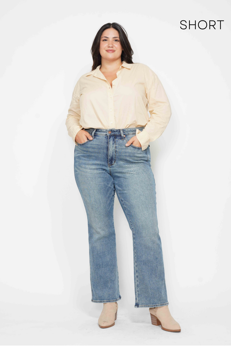 Shania | High Waist Tummy Control Bootcut Jeans | Judy Blue Style 88783 | Short, Regular and Long