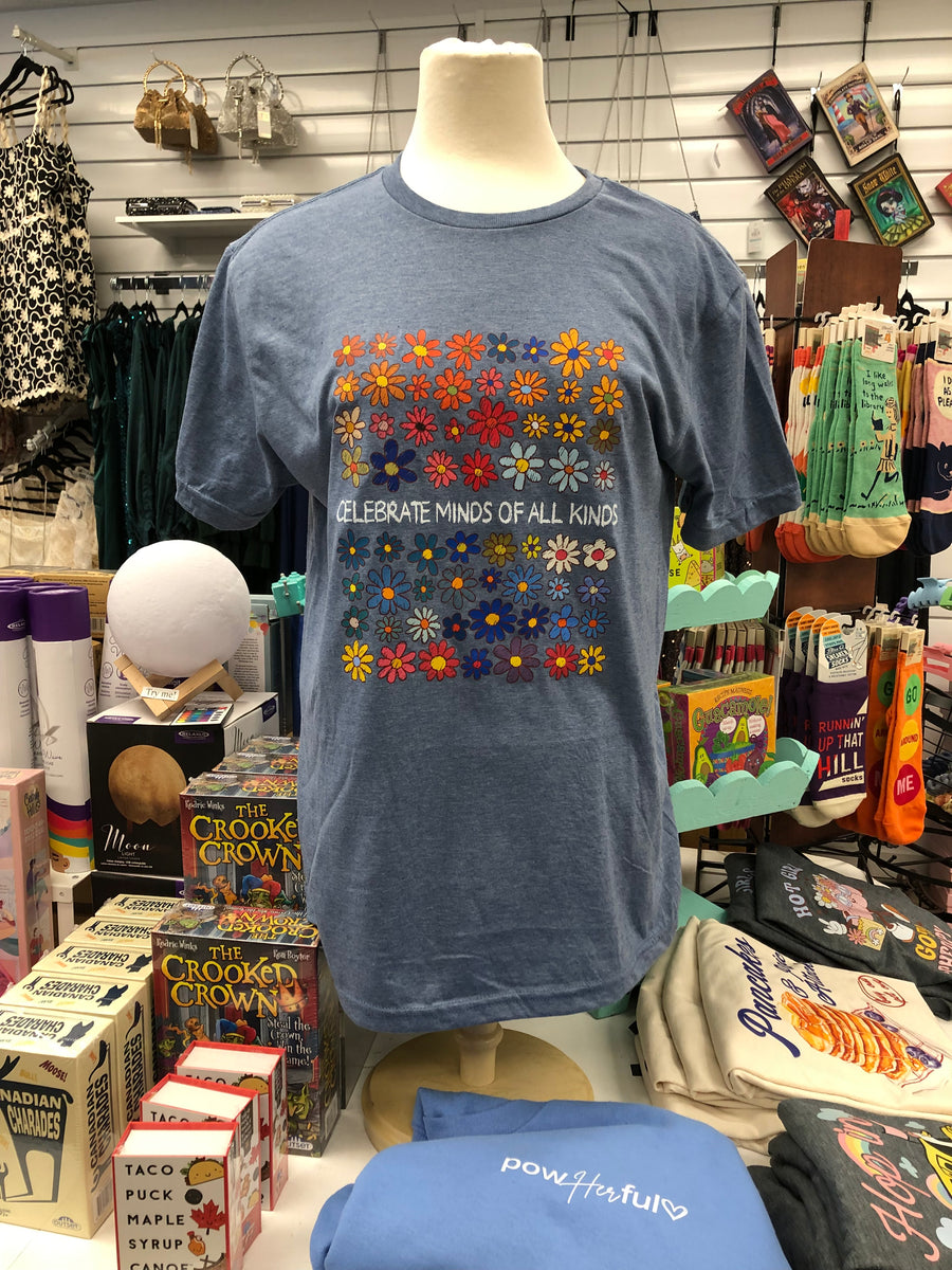 Celebrate Minds Of All Kinds | Tee | Mental Health Awareness