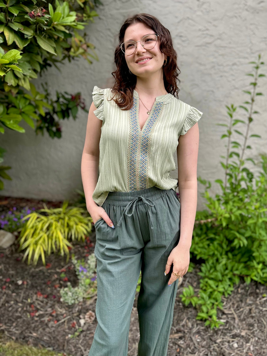 Tizana | Cotton Loose Pant