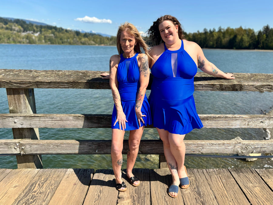 Chasing Sunshine | Swimsuit Dress | Royal Blue