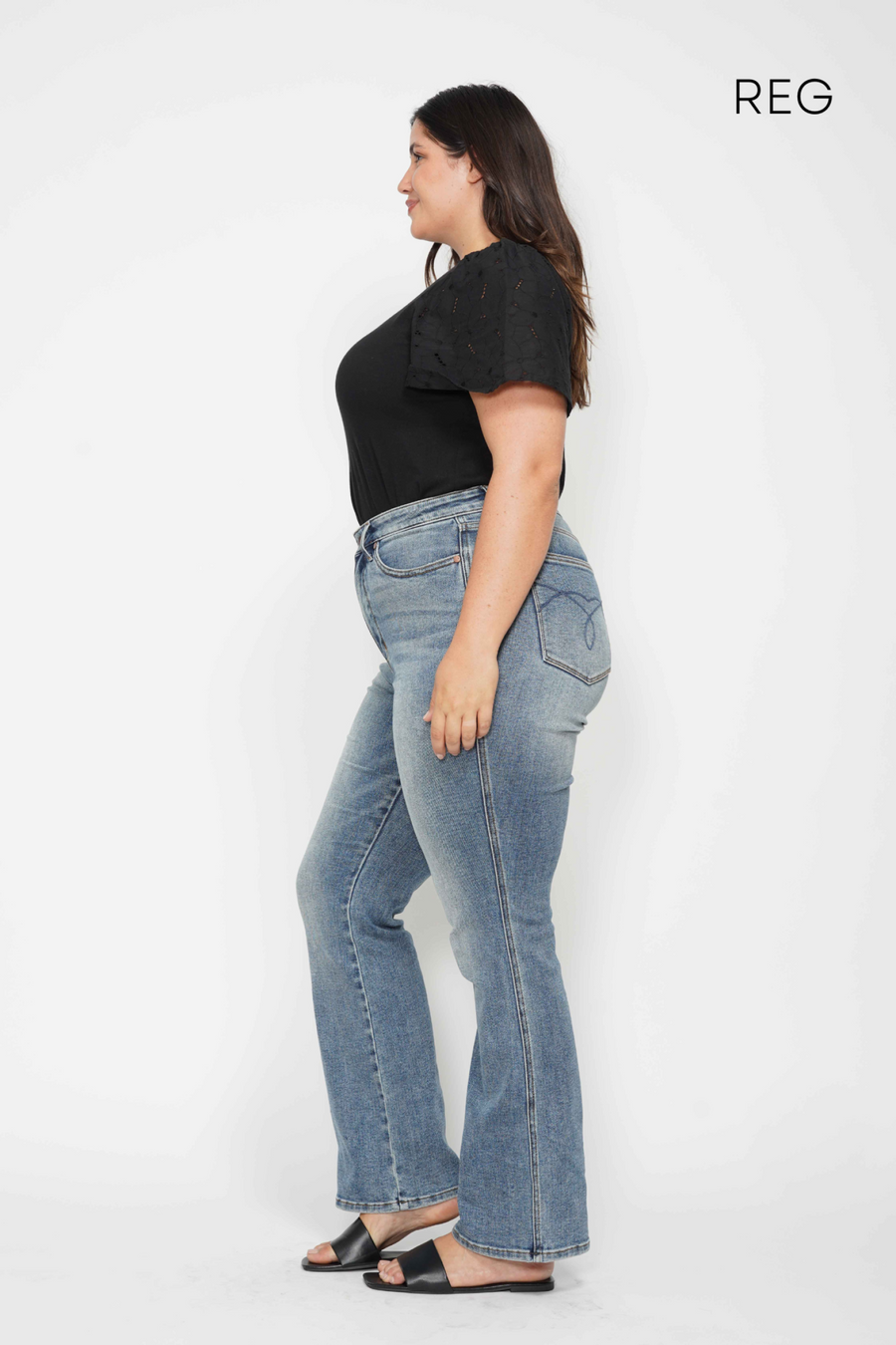 Shania | High Waist Tummy Control Bootcut Jeans | Judy Blue Style 88783 | Short, Regular and Long