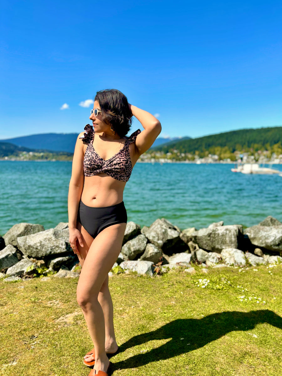 Capri Chic | 2 Piece Swim Set | Animal Print