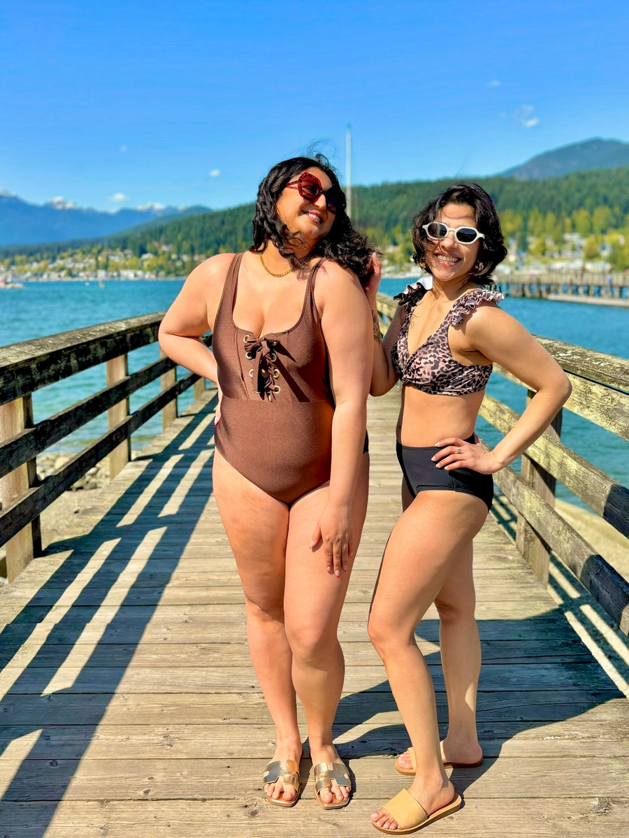 Capri Chic | 2 Piece Swim Set | Animal Print