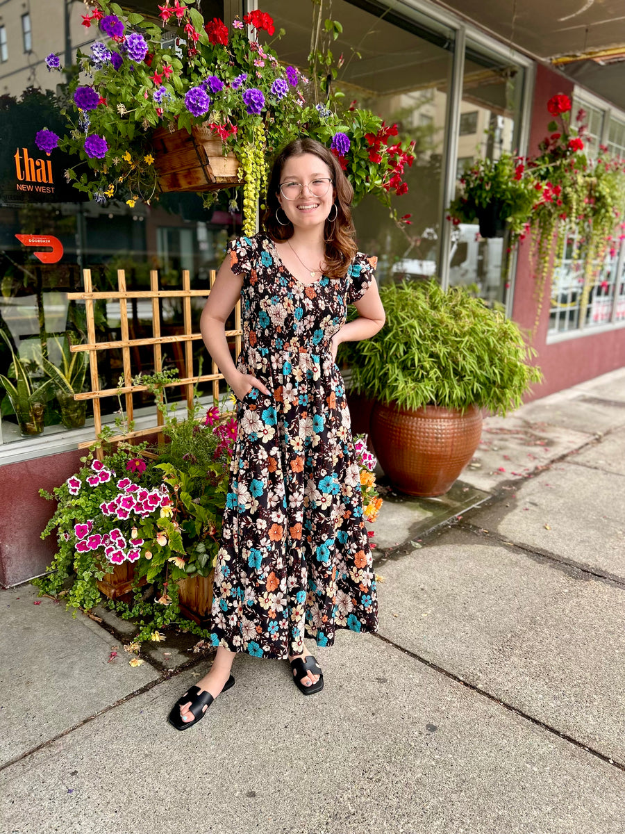 Serina Dress | Ditsy Flora