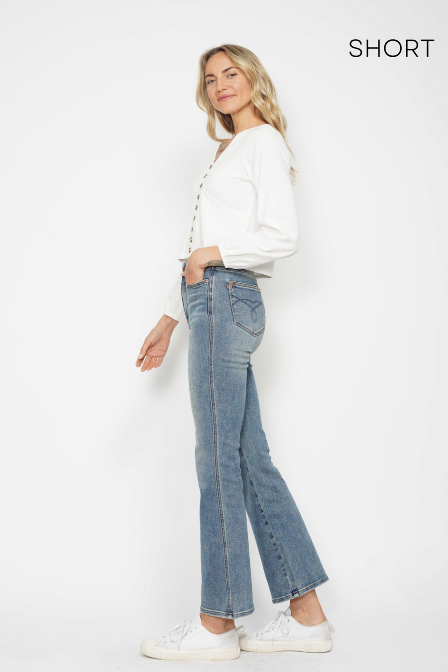 Shania | High Waist Tummy Control Bootcut Jeans | Judy Blue Style 88783 | Short, Regular and Long