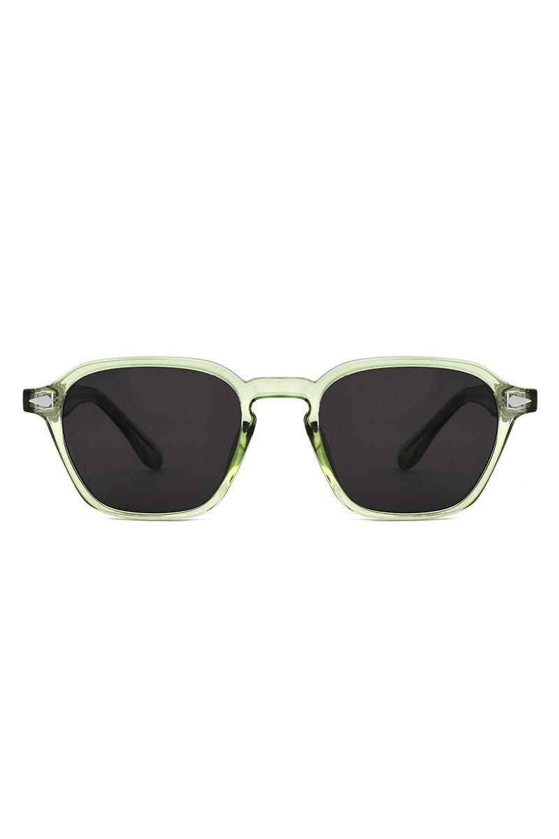 Retro Square Modern Geometric Polarized Sunglasses