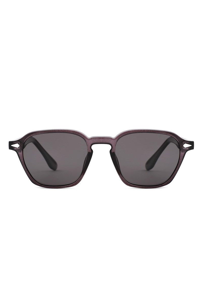 Retro Square Modern Geometric Polarized Sunglasses